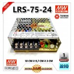 Power Supply Trafo Meanwell LRS-75-24 DC 24V 3.2A 75W | Mean Well